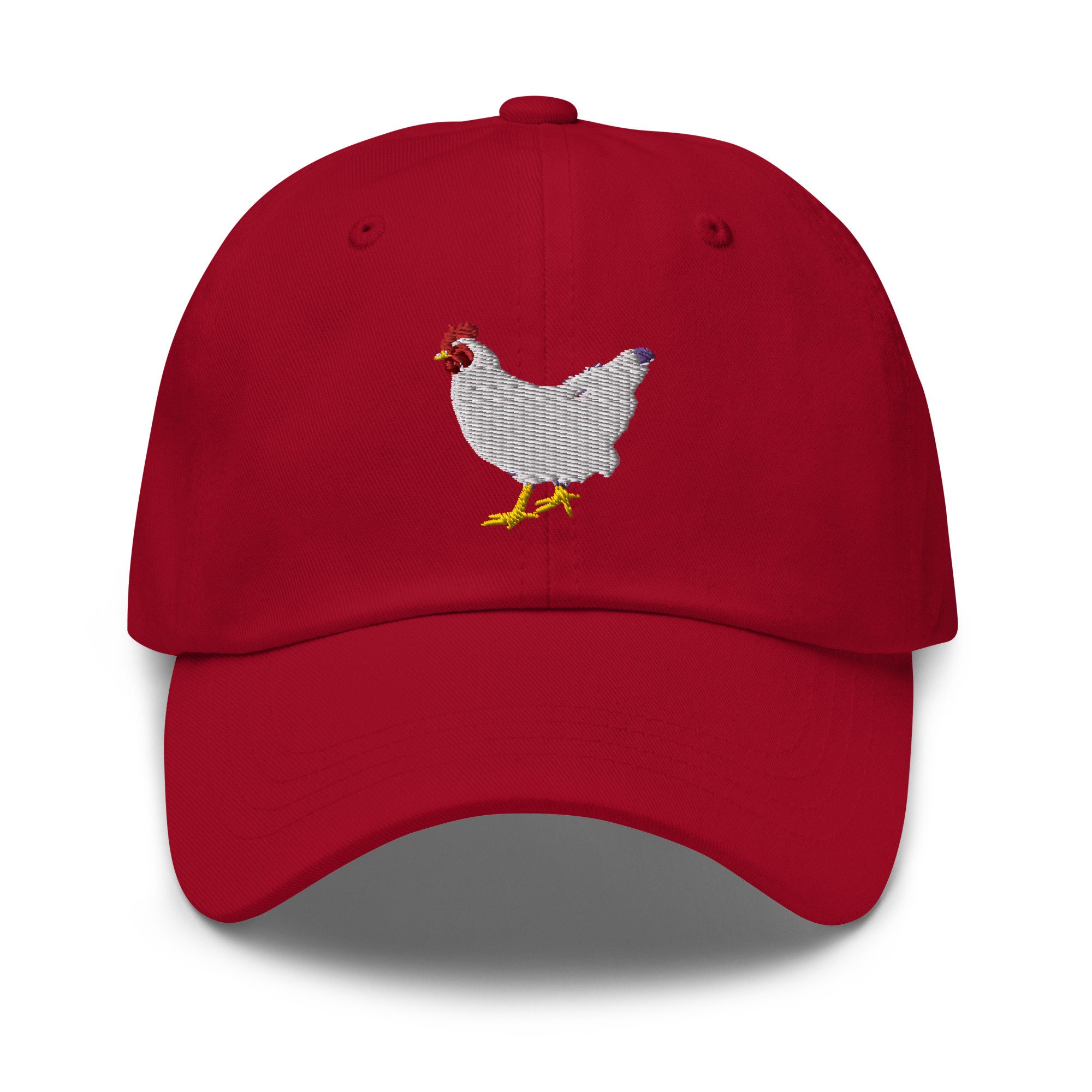 Cappello Baseball Da Contadino Con Gallo – Berretto In Denim Regolabile, Papà Chicken Farmer, Unisex - 4