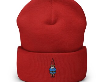 Bonnet D'hiver Rigolo Avec Motif Tête De Mort - Lutin Mignon - Unisexe Doux Et Chaud - Taille Unique élastique