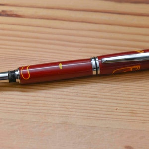 Tintenroller Baron Chrome mit Acryl