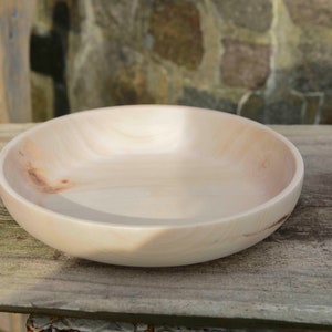 bread bowl, fruit bowl made of pine wood