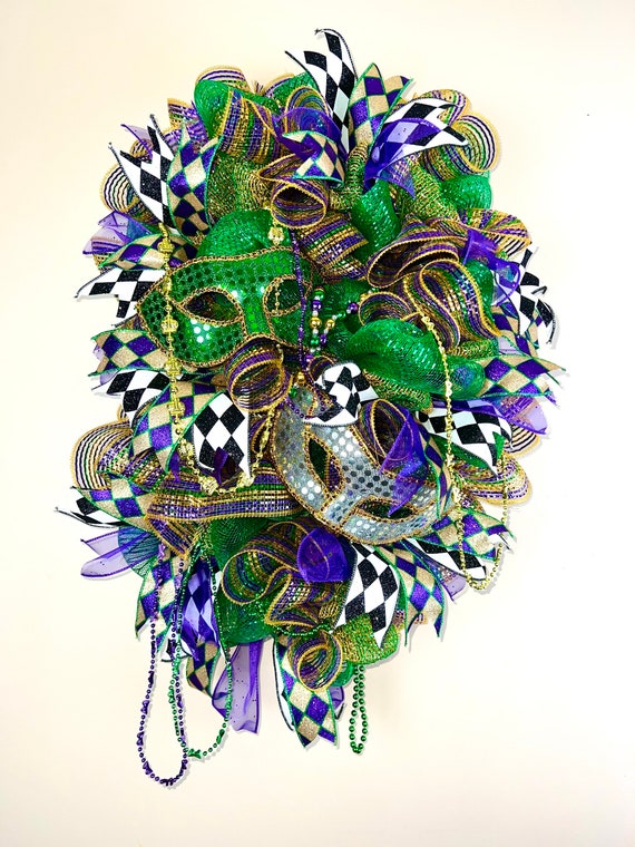 Green and Black Verona Masquerade Mask Green and Black Verona Masquerade Mask