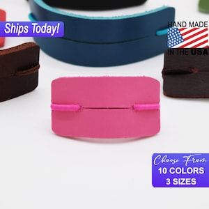 Premium Leather Hair Bands, Hair Accessories, Comes in Mutiple Colors and Sizes. Hand Crafted in America and same day shipping!