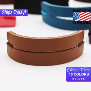 Premium Leather Hair Bands, Hair Accessories, Comes in Mutiple Colors and Sizes. Hand Crafted in America and same day shipping!