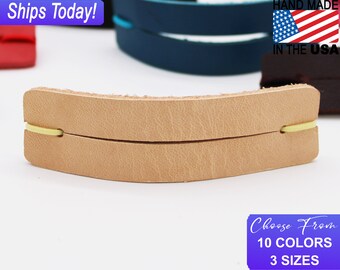 Premium Leather Hair Bands, Hair Accessories, Comes in Mutiple Colors and Sizes. Hand Crafted in America and same day shipping!