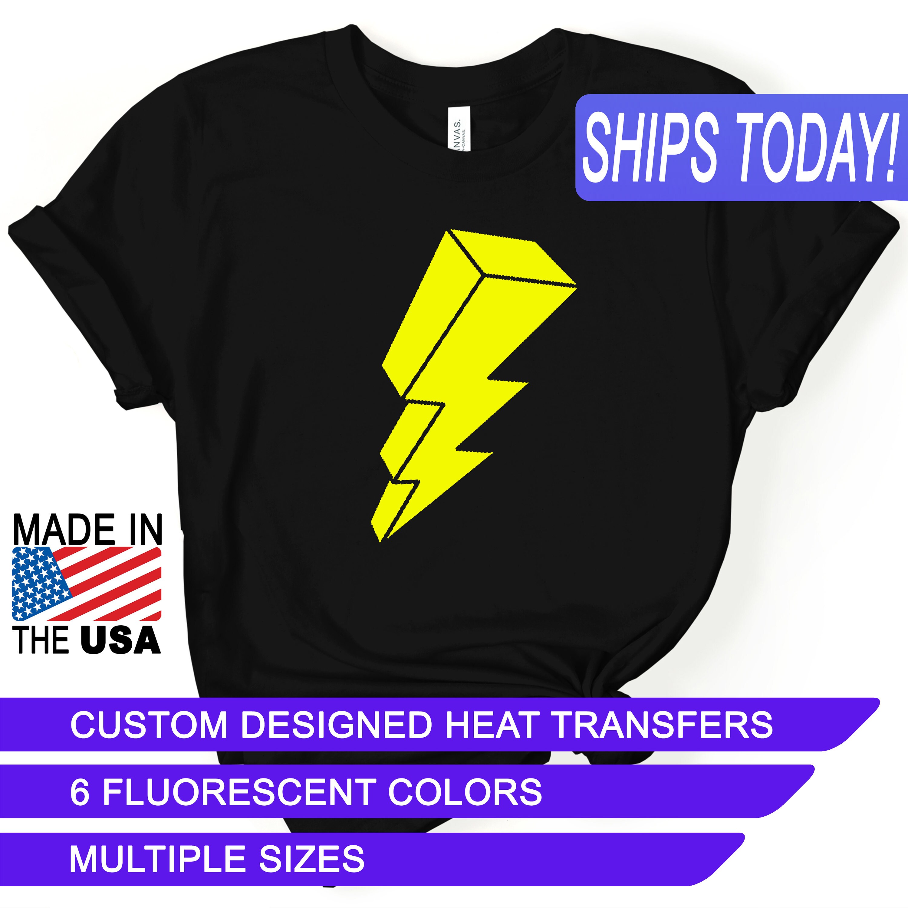 80s Lightning Bolt - Etsy