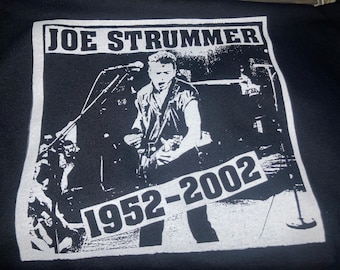 Ladies Joe Strummer 1952-2002 black Racerback Tanktop