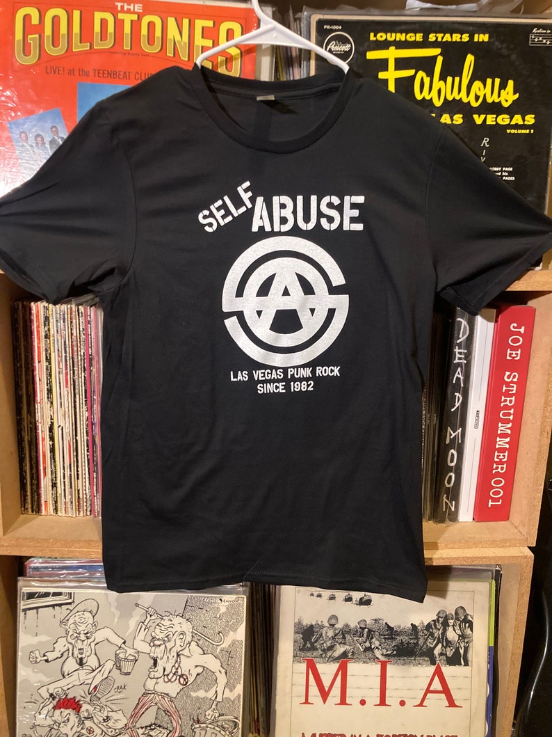 The Self Abuse black T-Shirt image 1