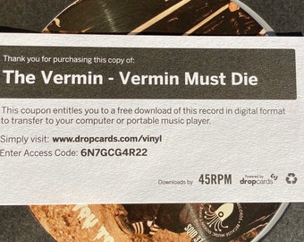 The the Vermin Die Vinyl LP With - Etsy