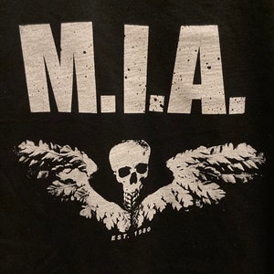 M.I.A. Est 1980 Skull shirt