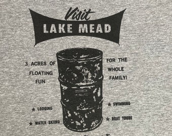 The Lake Mead A Barrel full of Fun Grey T-Shirt