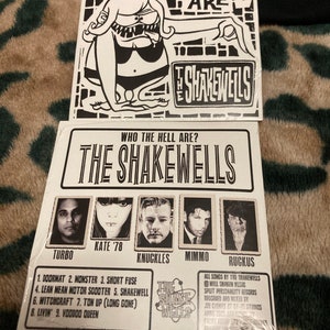 The Shakewells CD/Tshirt pack Bild 2