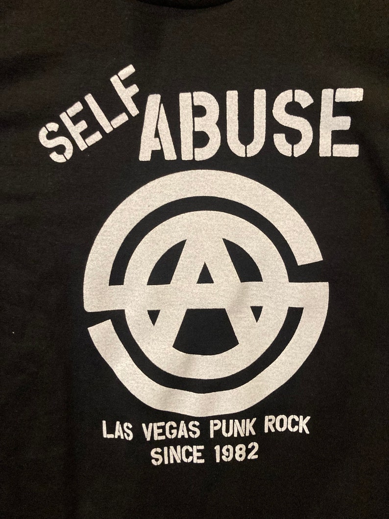 The Self Abuse black T-Shirt image 2