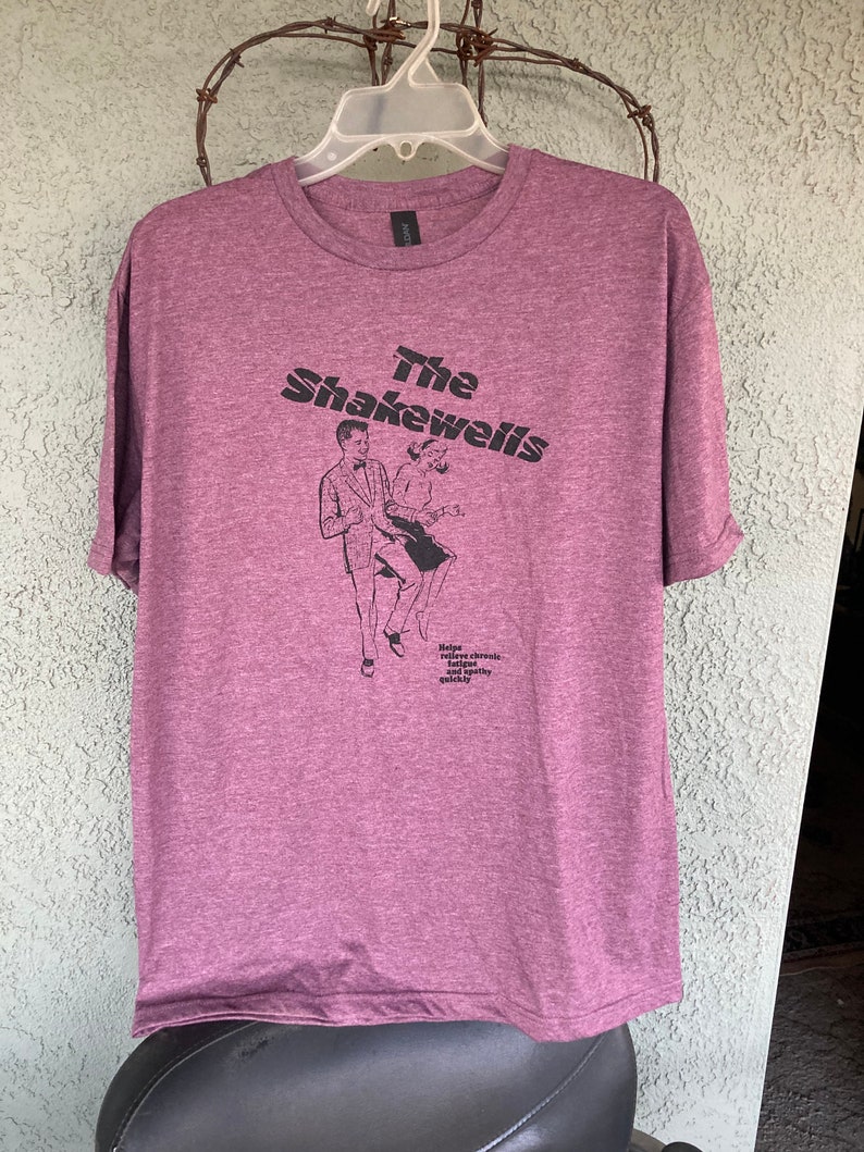 The Shakewells dancers heather maroon Tshirt image 1