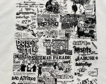 Las Vegas 1980’s Punk Rock Flyers