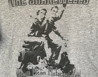 The Shakewells Motor Scooter Heather grey tshirt