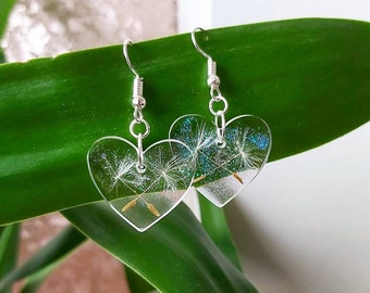 handmade Turquoise and white pierced Exotic 4 length long 60s style dangle earrings Caftan jewelry