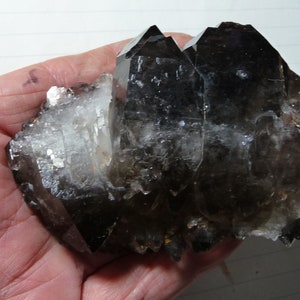 QUARTZ Crystal Group With the tips Smokey Quartz Some Double Terminated,