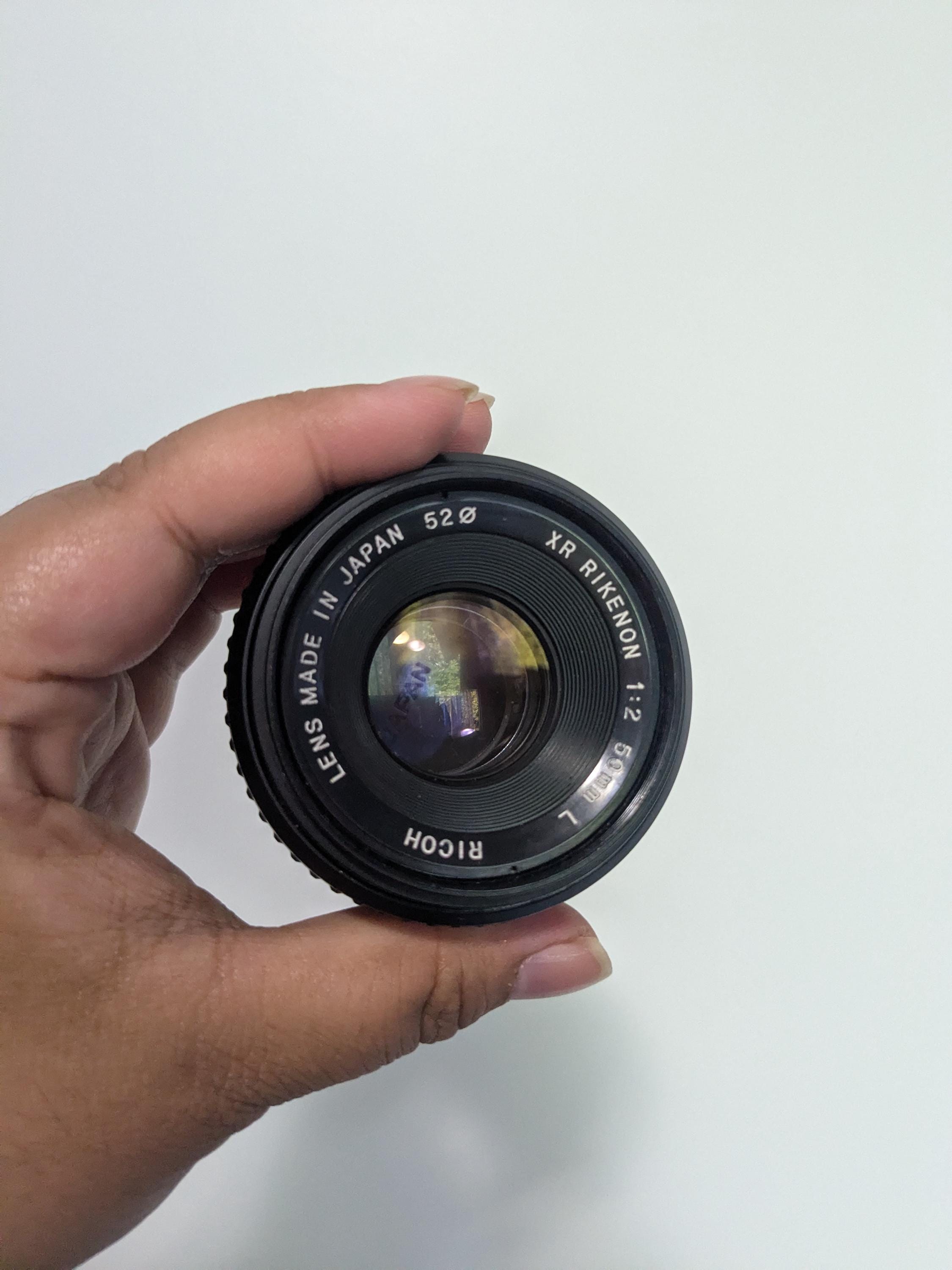 Objectif Photo Ricoh Rikenon Auto 55mm F/2.8 - Monture M42, Très Bon état D'occasion