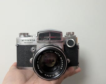 美品｜Miranda Sensorex ＋ レンズ:50mm f1.8 ◎ MIRANDA (ミランダカメラ) AUTO MIRANDA 50mm/f1.8（MB）