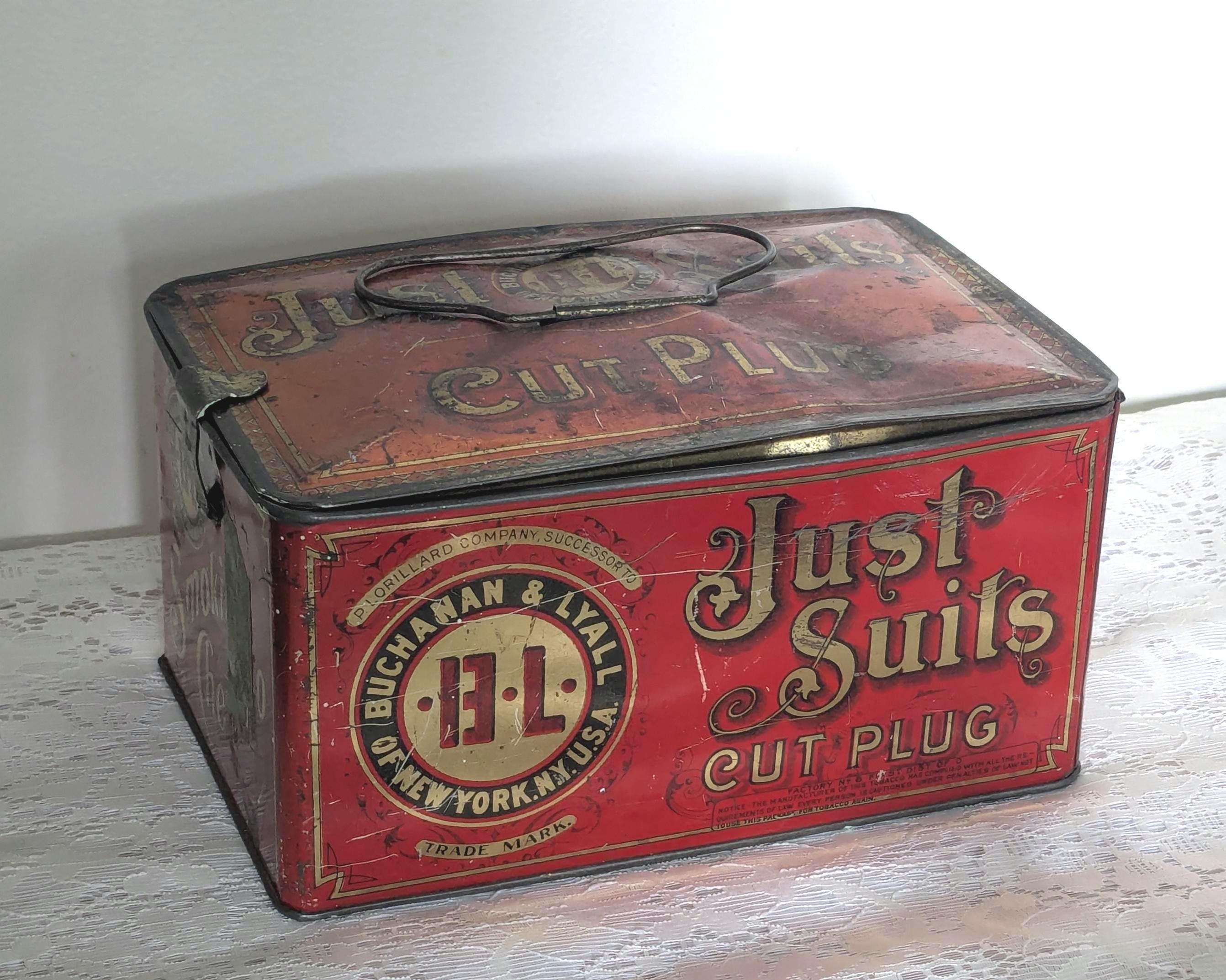 USA Antique NEWYORK BUCHANAN&LYALL TIN缶 Hacks tin - Etsy 日本 USA