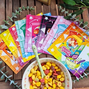 Ensemble d'impressions Fruity Loops Pride - Art mural animal mignon lgbtq