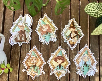 Atelier Of Witch Hat Sticker Set Cute Fanart Stickers Of Etsy