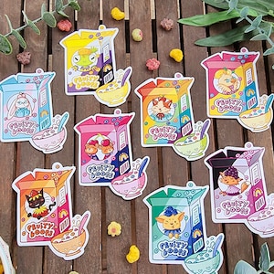 Fruity Loops Pride Sticker Set - Lgbtq Cute Animal Illustrations