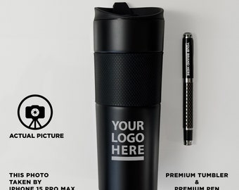 18oz Personalized Company Bulk Order Premium Tumbler, Custom Thermos, Affordable Company Gift Tumbler, Corporate Client Gift Thermos