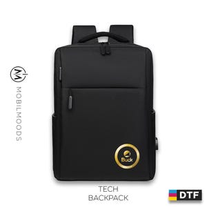 Backpack, Promotional Company Logo, University Backpack, Personalized Backpack, Customized Employee Backpack, Engraved Backpack Gift, B-1