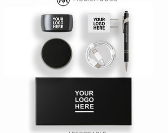Personalized Corporate Logo Gift Box, Custom Company Client Gift Box, Affordable Business Employee Gift Box, Company Team Holiday Gift Box