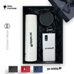 Affordable Company Logo Gift Box, Affordable Bulk Order Gift Box, Affordable Company Event Gift Box, Company Logo Holiday Gift Box