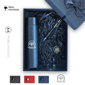 Affordable Bulk Order Gift Box, New Year Client Gift Box, Company New Employee Appreciation Gift Box, Company Logo Holiday Gift Box