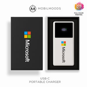 Company Gift Personalized Charger, Customized Gift Powerbank, Personalized iPhone Charger, Promotional Powerbank, Custom Corporate Promotion
