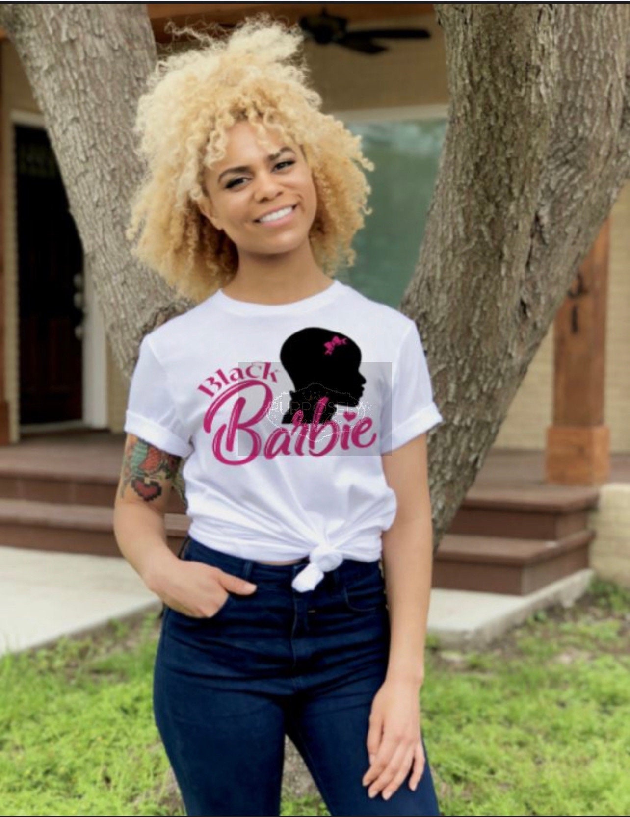 Black barbie online top
