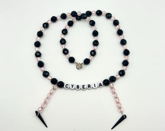 Cyberia Fang Handmade Necklace