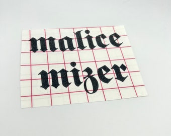 Malice Mizer Visual Kei autosticker