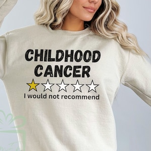 Jeugd kanker bewustzijn Sweatshirt lymfoom cadeau leukemie bewustzijn gouden lint T-shirt grappig jeugd kanker Sweatshirt kanker cadeau Tee