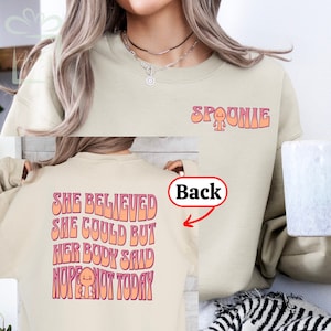 Sarcastic Chronic Illness Spoonie Sweatshirt Gift, Funny Invisible Illness Sweater, Snarky POTS Endo Lupus Fibro Ehlers Danlos MS CIPD Shirt