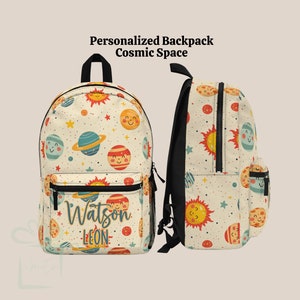 Personalisierter Smiley Rucksack Lunch Bag Tumbler Set Back To School Bookbag Lunchbox, Benutzerdefinierter Kindergarten-Rucksack, Kindergeburtstagsgeschenk