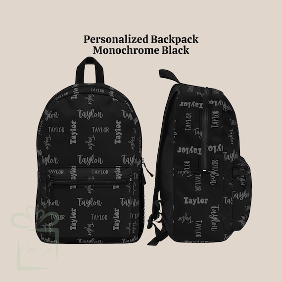 Backpack personalized name outlet