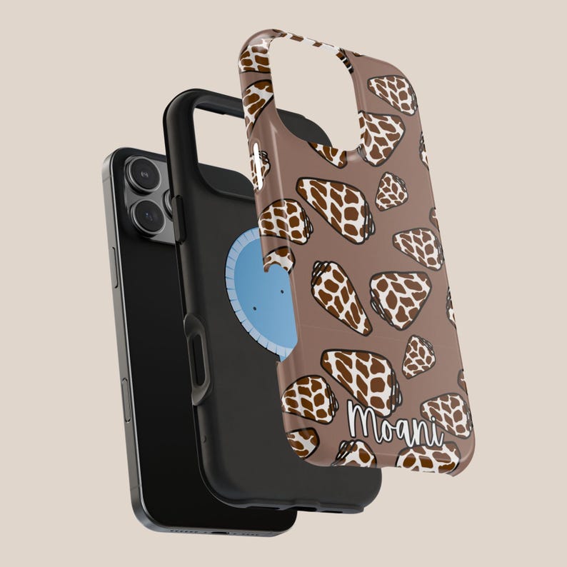 Personalized Magsafe Hebrew Cone Shell Phone Case Gift, Custom Hawaiian ...