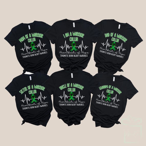 Custom Traumatic Brain Surgery Family Group Shirt, Personalized
