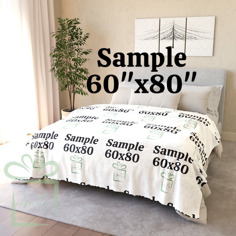 Custom Baseball Blanket, Personalized Name Sport Xmas Minky Fleece