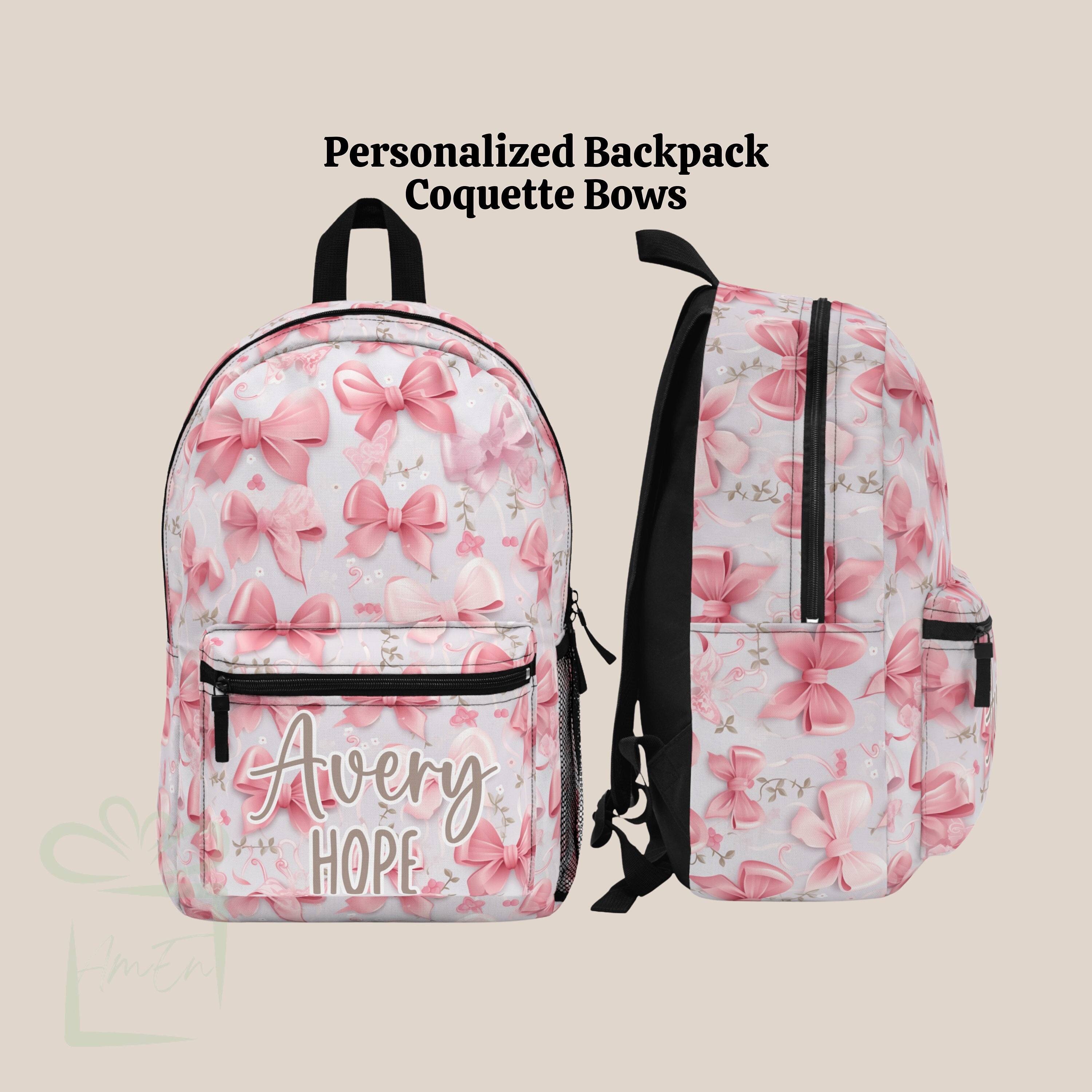 Style & Co Women’s Backpack Cord Lotus Pink New With Original Tags Personalized Coquette Pink Bow Backpack Lunch Bag Tumbler  main image 2