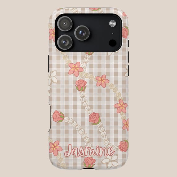 Custom Magsafe Pikake Lei Palaka Phone Case Gift, Personalized Hawaiian  Floral Mag Safe Case, iPhone 13 14 15 16 17 Air Mini Plus Pro Max - Etsy