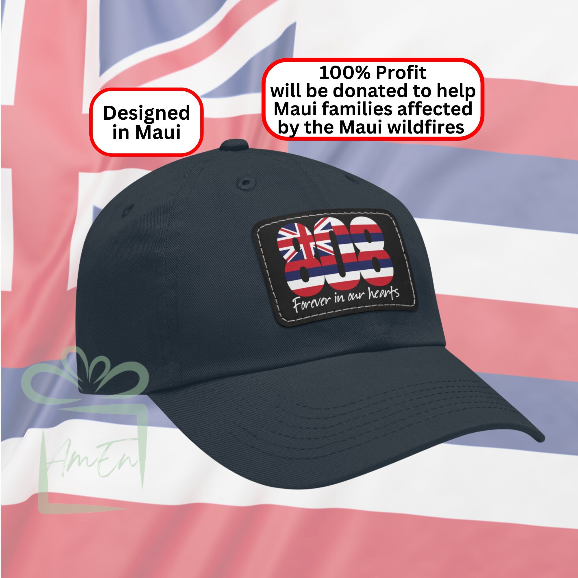 Maui Strong 808 Flag Hat Support Maui Wildfire Charity Baseball Cap Lahaina Fire Dad Hat Fire Relief Hawaii Made In Maui Hawaiian Flag