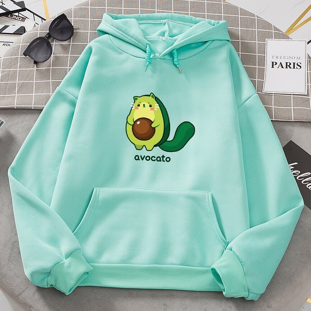 Avocado hoodie Avocato hoodie Avocato sweatshirt | Etsy