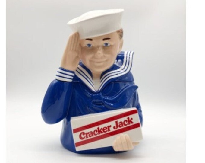 Cracker Jack, Sailor Cookie Jar, Limited Edition. Circa 1998