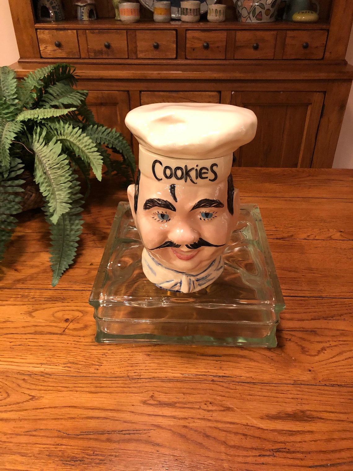 Rare Chef Cookie Jar. McCoy Pottery. Vintage Circa 1962. Etsy