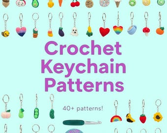 Crochet Keychain Patterns Collection PDF Download